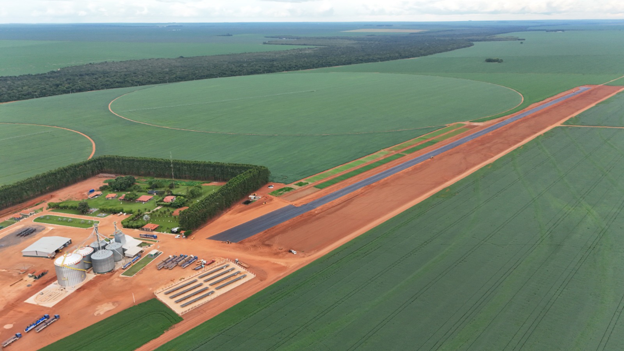 Pista de aviação em Campo Novo do Parecis